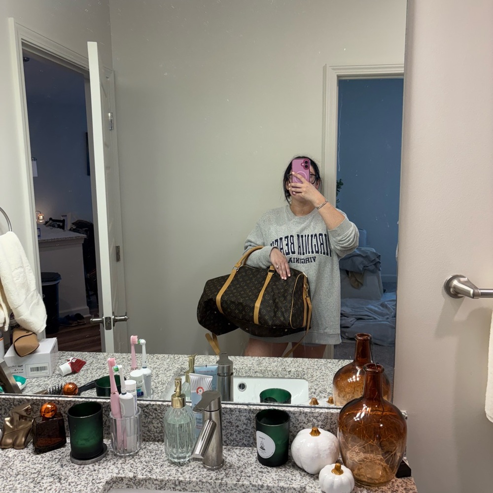 Stylish Brown Travel Bag